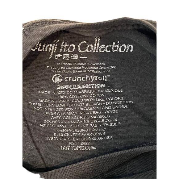 Junji Ito Collection Crunchyroll Anime T-Shirt Mens XL - Picture 3 of 3